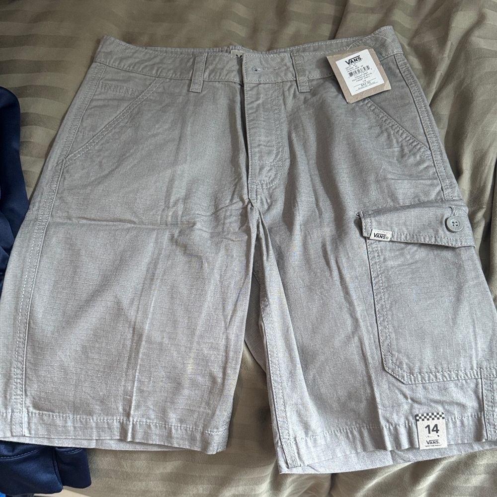 Vans Men's Cargo Shorts in Light Gray